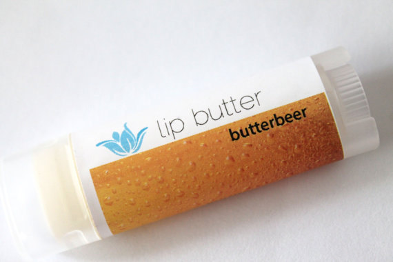 Butterbeer lip butter, all natural lip balm, vegan gluten free butterscotch